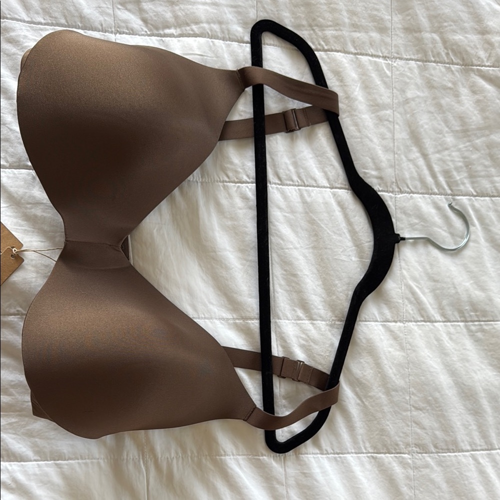 SKIMS 38 DDD Brown Women's Bra